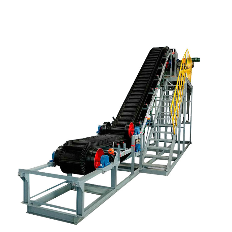 High Angle belt conveyor